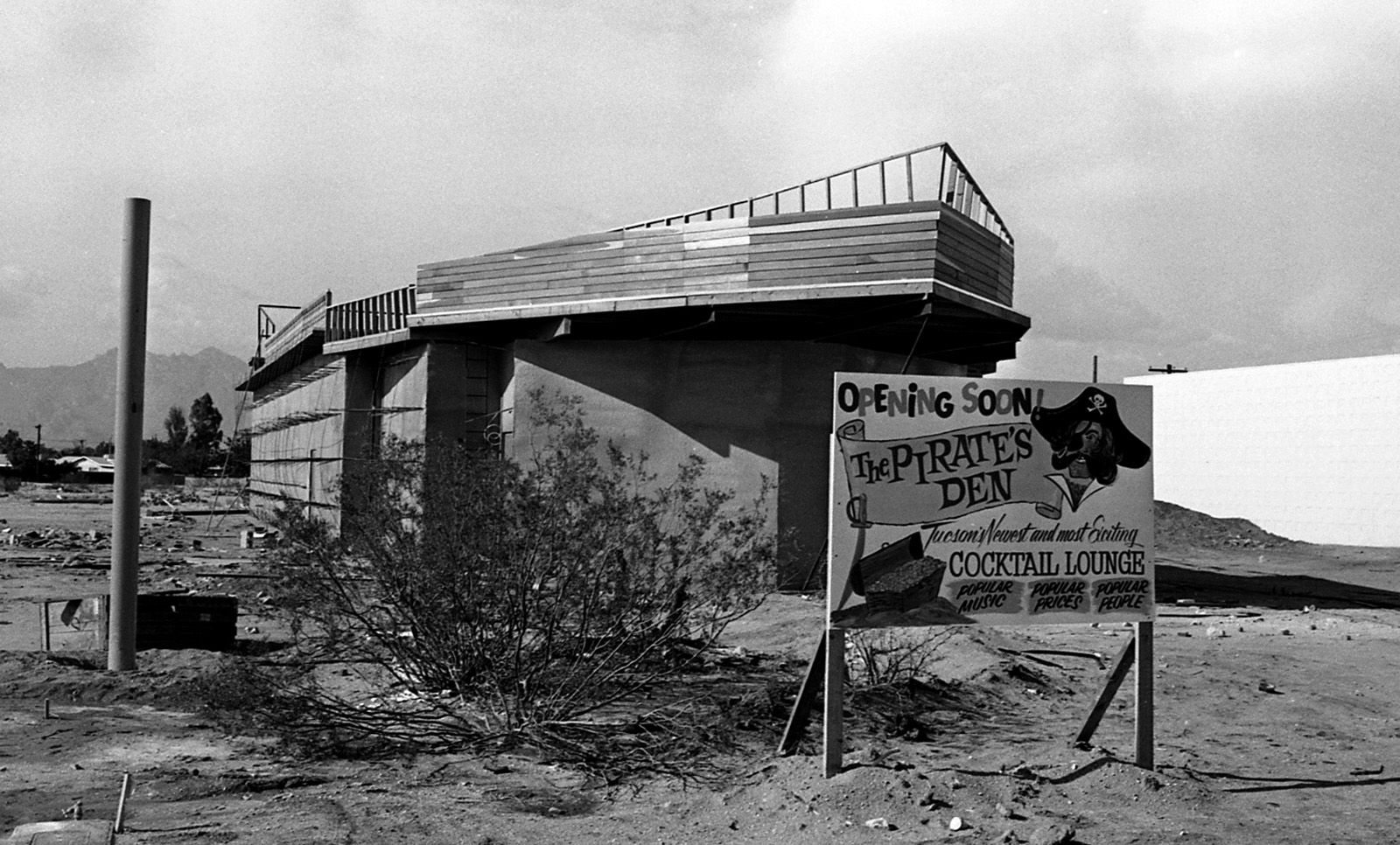 Then and Now: Pirate's Den